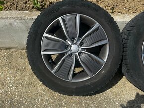 5x114,3 R17 + 225/60 r17 zimné pneu - 2