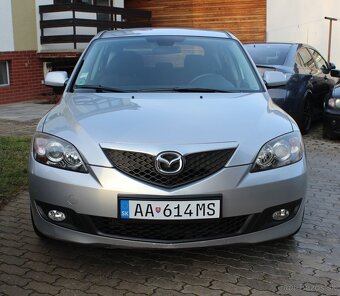 • MAZDA 3 1.6i, 77 kW, benzín, FACELIFT, r.v. 2006 • - 2