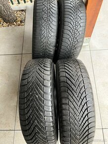 Predám 185/60 r15 zimné pneu na diskoch - 2