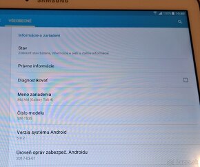 SAMSUNG Galaxy Tab4 10.1 LTE (SM-T535) biely

 - 2