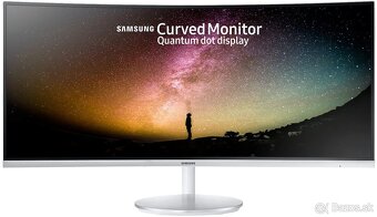 Predám 34" Samsung QLED Monitor C34F791 - 2