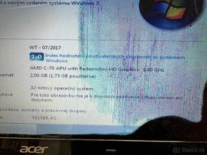 Predám funkčnú použitú matičnú dosku do notebooku Acer V5 - 2