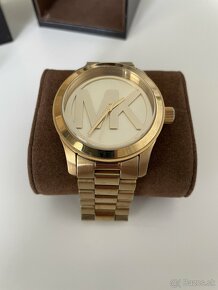 Zlaté hodinky Michael Kors - 2