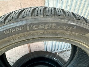 2ks Zimne pneumatiky HANKOOK 245/40 R19 - 2