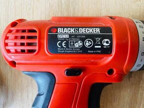 Akuvŕtačka Black & Decker EPC12 - 2