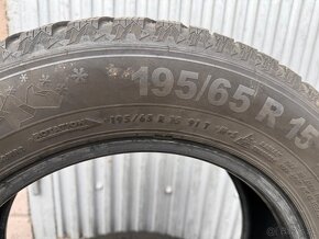 2ks Zimne pneumatiky SEMPERIT 195/65 R15 - 2