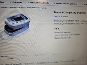 Pulzný oxymeter Beurer PO 30 - 2