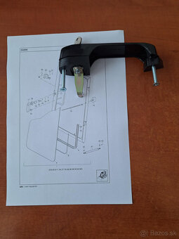 L752 kľučka dverí kompletná - 2