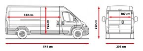 Prenájom dodávky Fiat Ducato - 2