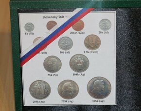 Nová kazeta na mince Slovenský štát 1939-1945 bez variant - 2