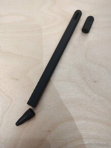 Apple Pencil 2 - Silikónové puzdro čierne - 2