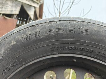 Sada kolies s pneumatikami 195/65 R15 - 2