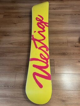 Predám dámsky snowboard s viazaním Westige Melody, 154 cm - 2