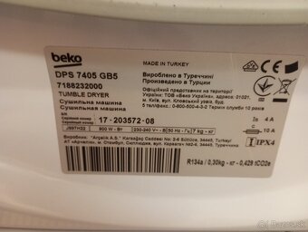 Sušička BEKO DPS 7405 GB5 - 2