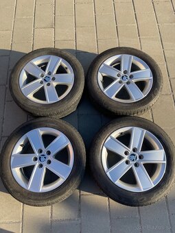 Alu disky 5x100 r15" Škoda Fabia ,Rapid - 2