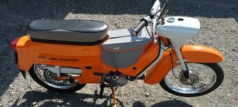 Jawa 21 po go motora a laku, ŠPZ L1e - 2