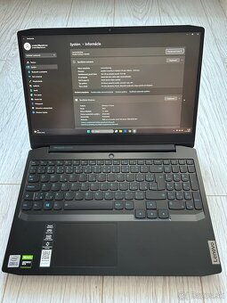 Predám herný NB Lenovo IdeaPad Gaming 3. - 2