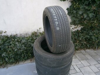 Predám 4x letné pneu Bridgestone 235/55 R18 100HXL - 2