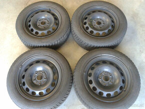 Zimne kolesa 5x112 R16 6,5J ET46 ORIGINAL VOLKSWAGEN SKODA - 2