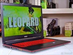 Herný notebook MSI LEOPARD | 17,3" | GTX 1060 | ZÁRUKA - 2