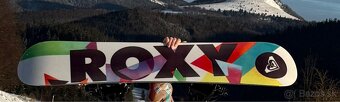 Snowboard roxy a viazanie 120cm - 2