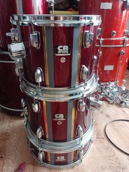 Sada bicích nástrojov CB drums custom shellset. - 2