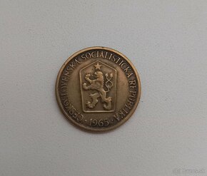 Predám vzácnejšie mince 1 kčs 1965, 1968, ČSSR - 2