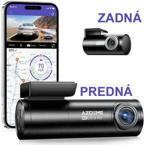 ☘️ [AKTUÁLNE] - AZDOME 4K Dash Cam + zadná kamera - 2