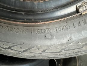 Disky 5x114,3 r16 s pneumatikami 215/60 r16 - 2