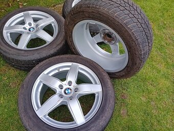 17" ALU 5x112 BMW X1, + TPMS+ zimné 225/55 r17 do 7mm - 2