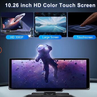 Multifunkčný displej CarPlay a Android + kamera (v záruke) - 2