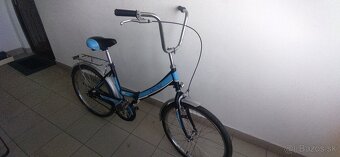 Predám skladací bicykel  24" kolesa. Servisovany. Inzerát j - 2