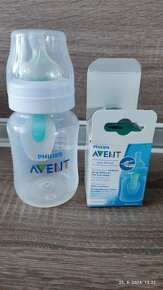 Elektrická Odsávačka Philips Avent SCF395+fľaše - 2