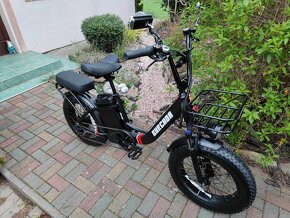 Výkonný mestský ebike Burchda 1000W,31.5Ah,45km/h,200km,nový - 2