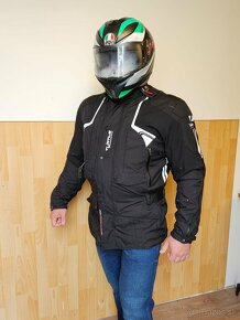 Predám motobundu s airbagom Helite - 2XL - 2