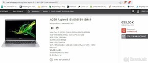 Acer Aspire 5, FHD, i5-10210U, ssd, zľava -80% - 2