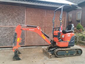 Predam mini bager  Kubota U10-3 rv 2019 - 2