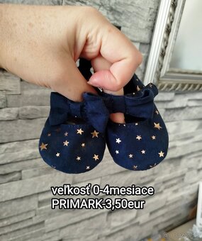 Dievčenské PRIMARK capačky - 2