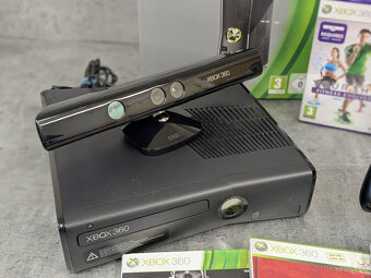 Xbox 360 Slim/E, Kinect, 1 ovládač, 6 hier - 2