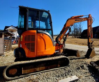 MINIBAGER BAGER KOMATSU PC35R RÝPADLO - 2