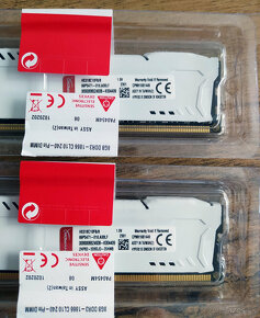 DDR3 16GB /2x 8GB/ 1866MHz CL10 HyperX FURY white - 2