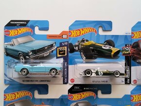 Hot Wheels - Mustang, Mercedes 560 SEC, 300 SL, Lotus - 2