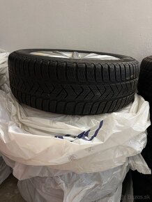 Zimná sada VW 5x112 R17 + Pirelli 215/55 R17 - 2