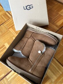 Ugg bailey zip chestnut čižmy, 38, originál - 2