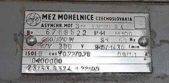 Predám elektromotor MEZ Mohelnice - 2