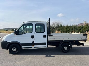 Iveco Daily 2.3d 16V 85kw, valník , 7 míst - 2