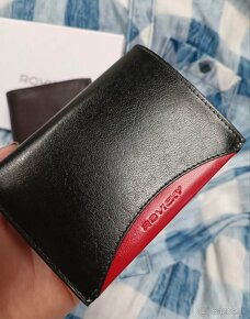 Pánska kožená peňaženka Rovicky - 2