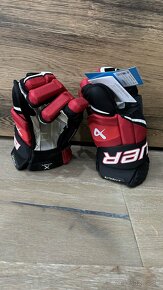 HOKEJOVE RUKAVICE BAUER VAPOR HYPERLITE BLACK/RED - 2