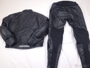 Probiker PRX Black pánska kožená moto kombinéza 58 3XL - 2