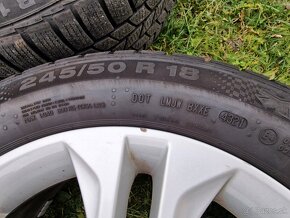 BMW zimná sada 245/50 r18 5x120 et43 - 2